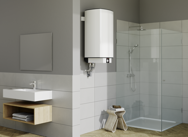 STIEBEL ELTRON Wiszące pojemnościowe ogrzewacze wody SH 100 S electronic Set