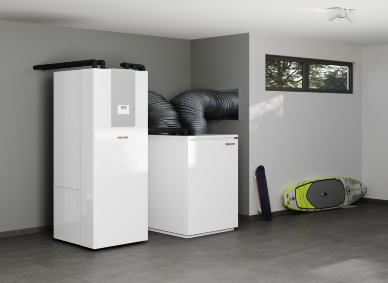 STIEBEL ELTRON Pompy ciepła powietrze-woda WPL 19 I Set